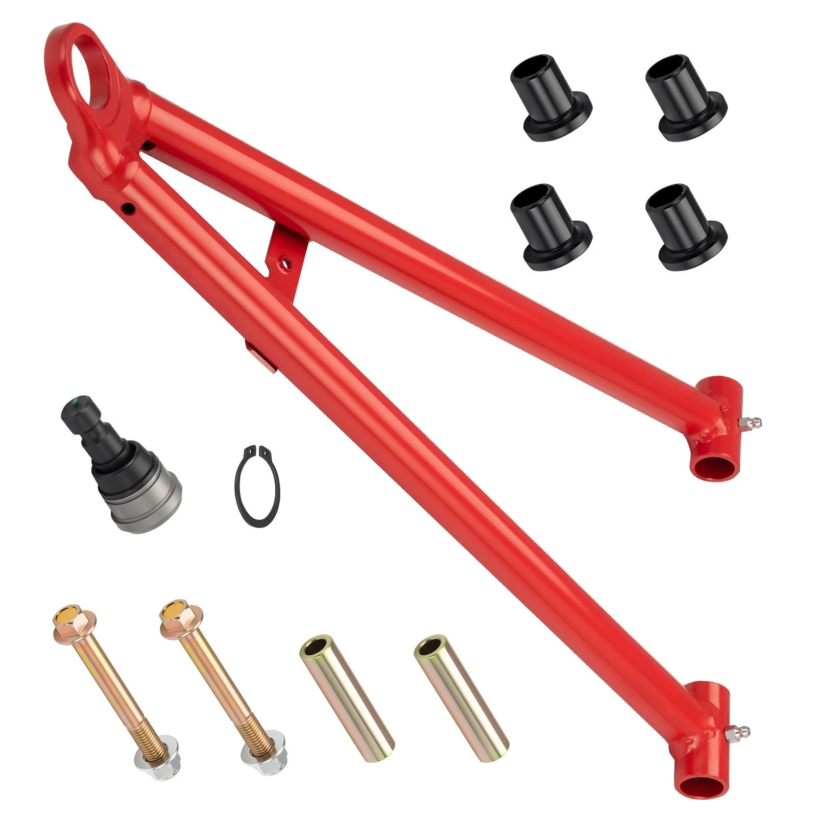 Front Left Lower A-Arm & Ball Joint Bushings for Polaris Scrambler 850 (2013–2023)