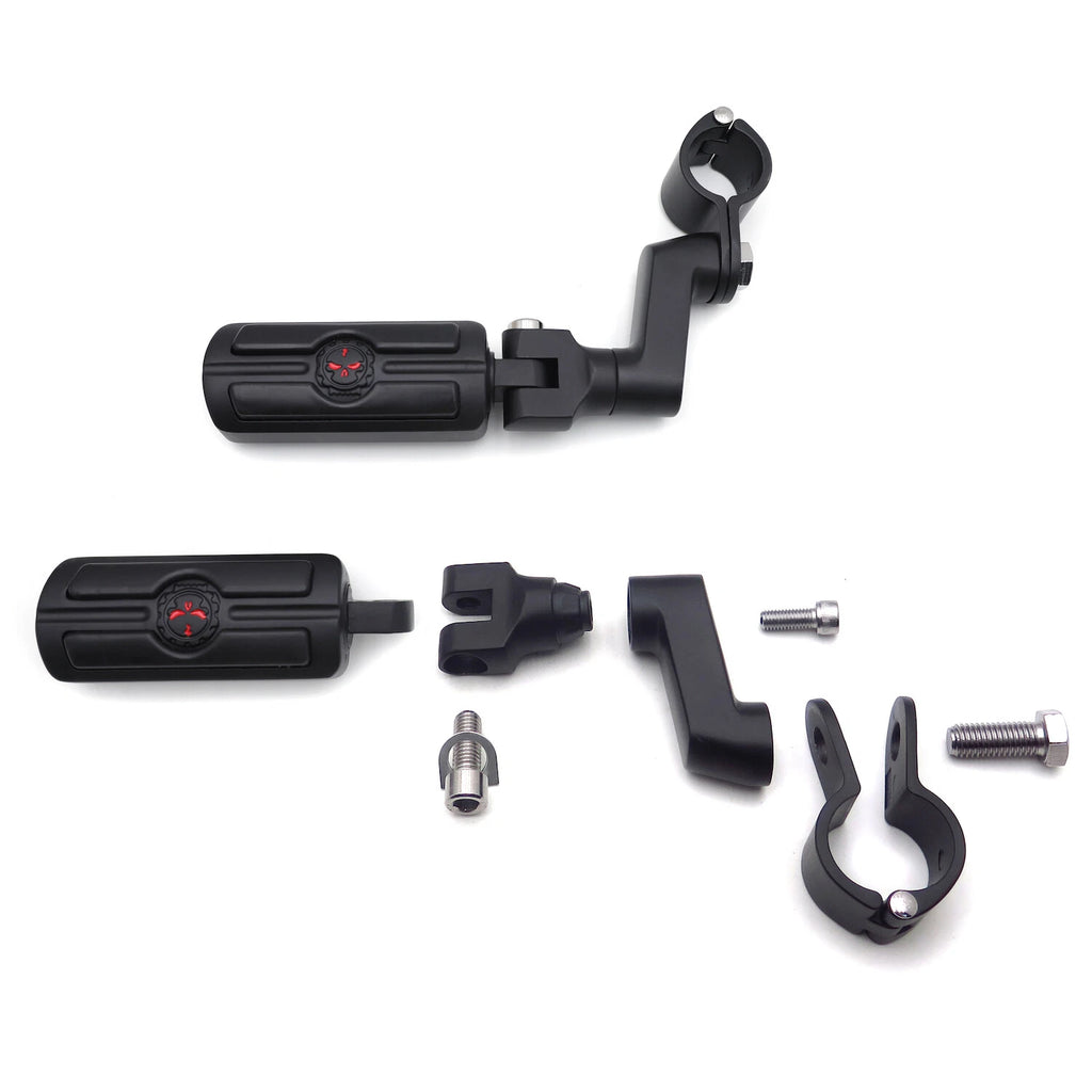 1.25" Adjustable Highway Foot Pegs Mount Kit for Harley Touring (2014–2023)