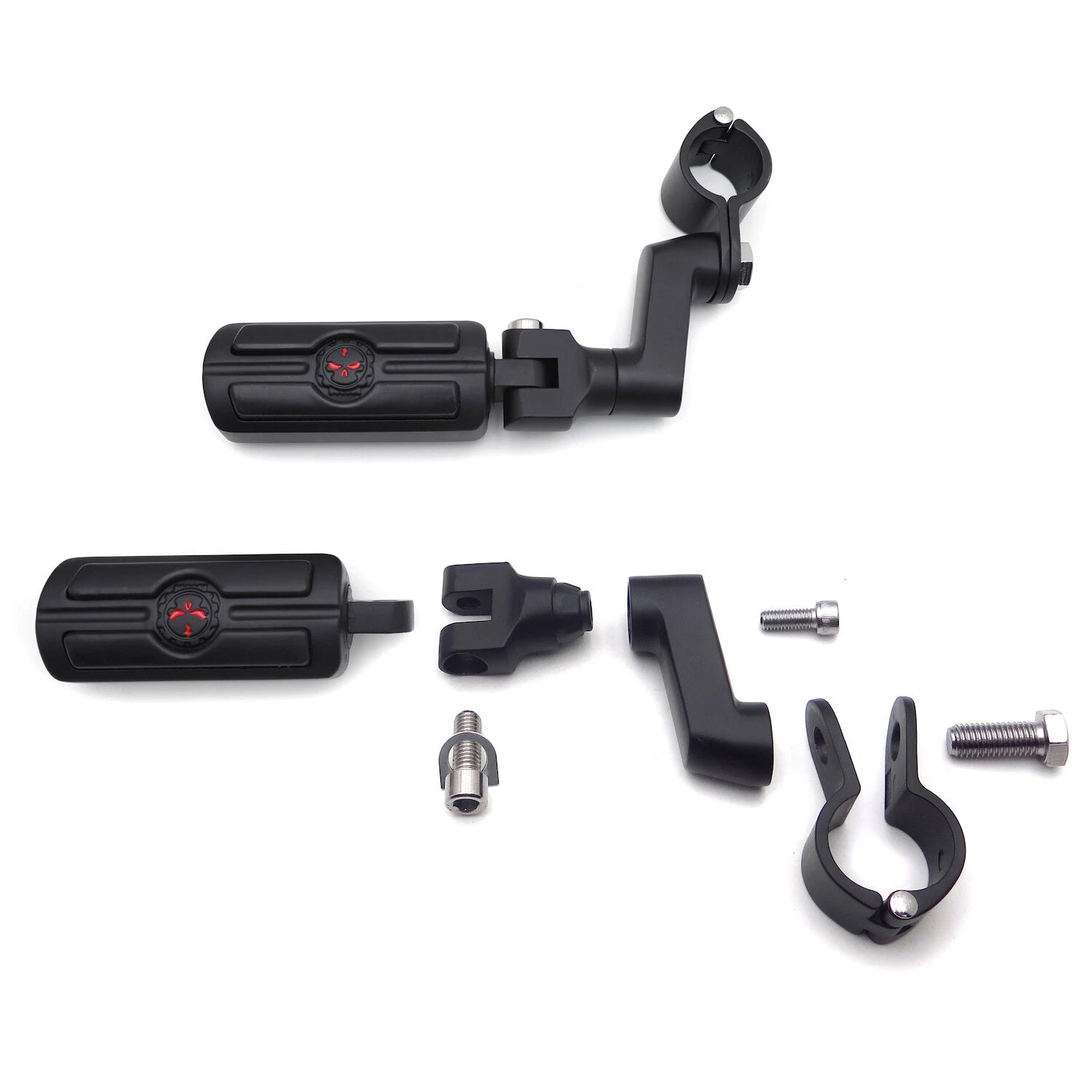 1.25" Adjustable Highway Foot Pegs Mount Kit for Harley Touring (2014–2023)