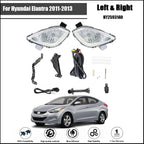 Front Fog Lights with Wiring and Switch for Hyundai Elantra (2011–2013)