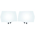 Set of 2 Door Glasses for Honda Fit