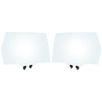 Set of 2 Door Glasses for Honda Fit