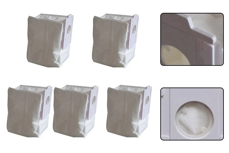 Set of 5 Dust Bags for Vacuum Cleaners