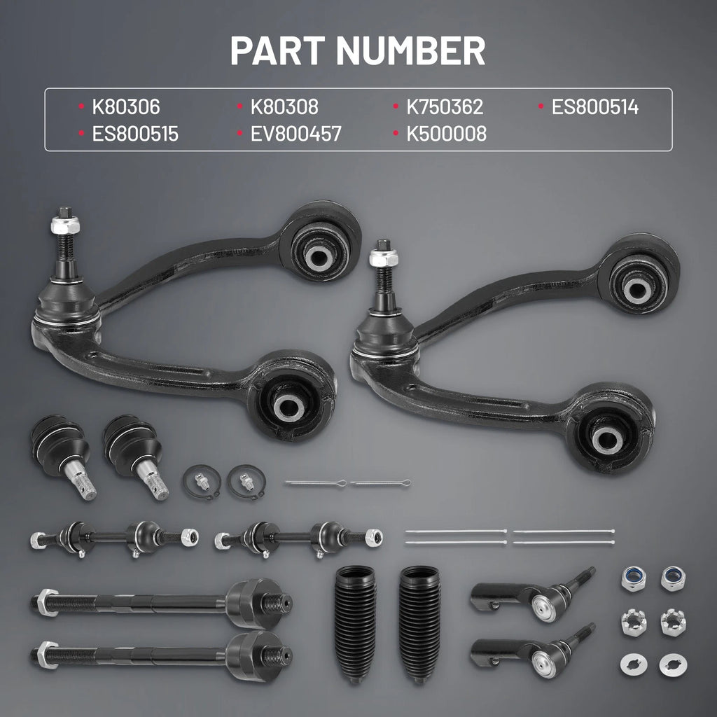 Front Upper Control Arm w/Ball Joint Kit for 2009-2014 Ford F-150
