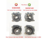 Water Pump Impeller Kit for Johnson Evinrude (36MM Center Shaft) 439140 77780