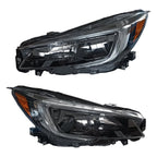 Driver and Passenger Side Headlight for Subaru Outback Legacy (2018–2019)