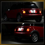 White LED License Plate Lights Tag Kit for Mini Cooper Hatchback (2007–2013)