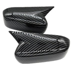 Carbon Fiber Black Side Mirror Covers for Honda Accord (2003-2007)