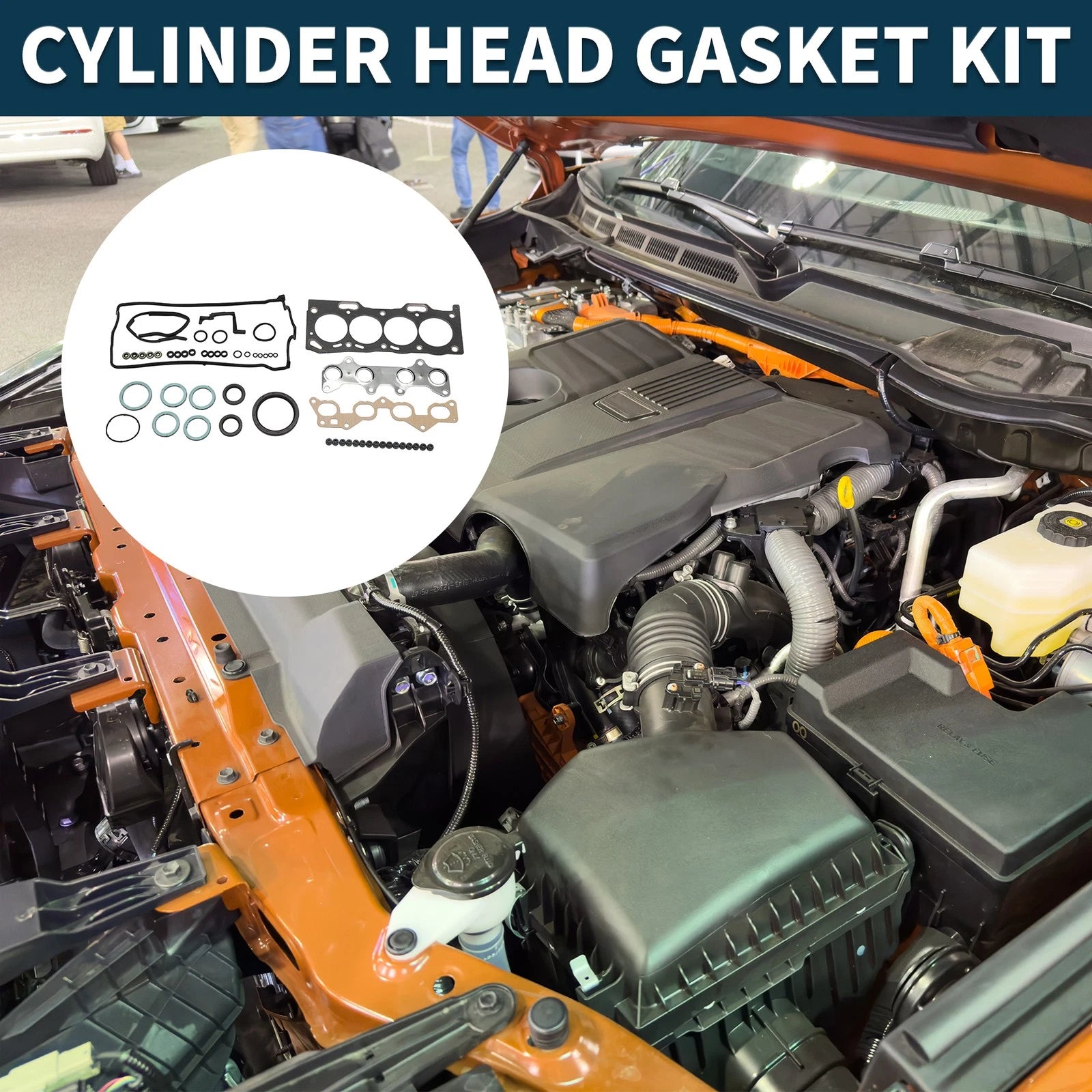 Cylinder Head Gasket Kit No. 411111150 for Toyota 5E (Year Range Not Specified)