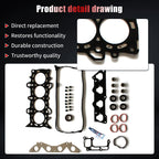 MLS head gasket kit for Honda Civic 1.7L (2001-2005)