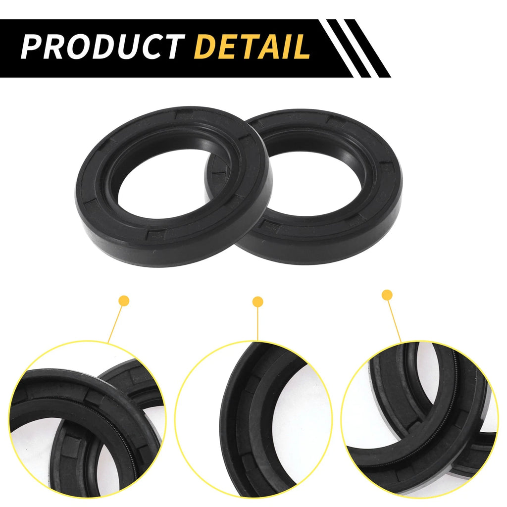 Set of 5 Oil Seal Rotary Shaft Seal NBR Rubber 25x40x7mm