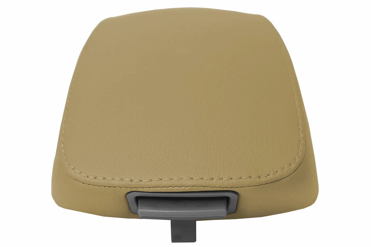 Leather Center Console Lid Armrest Cover for Kia Sportage (2005–2010) Beige