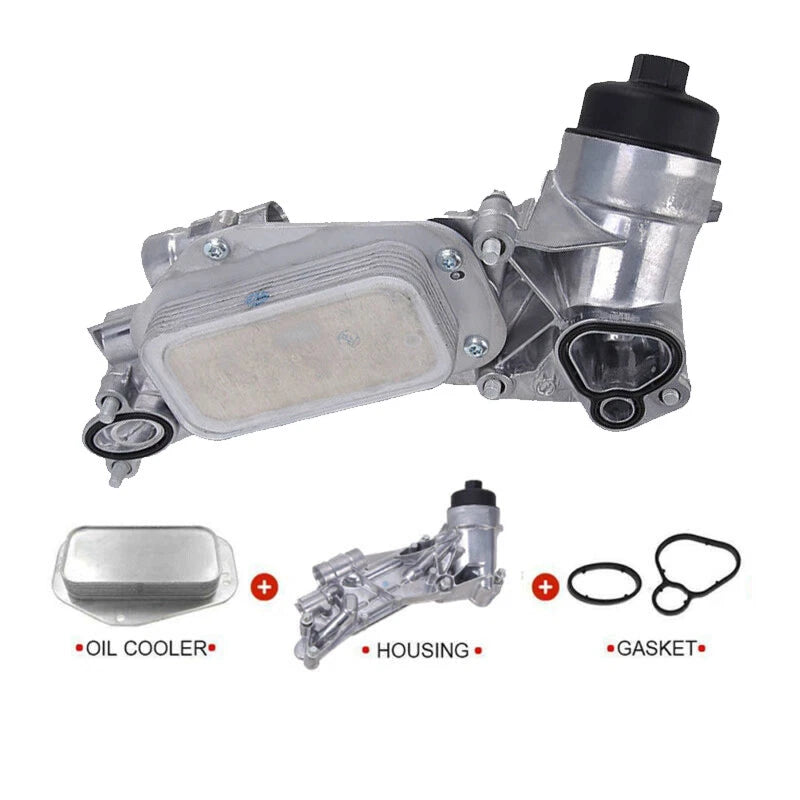 Engine Oil Cooler Filter Housing Assembly for Chevy Cruze Aveo Pontiac G3 Buick