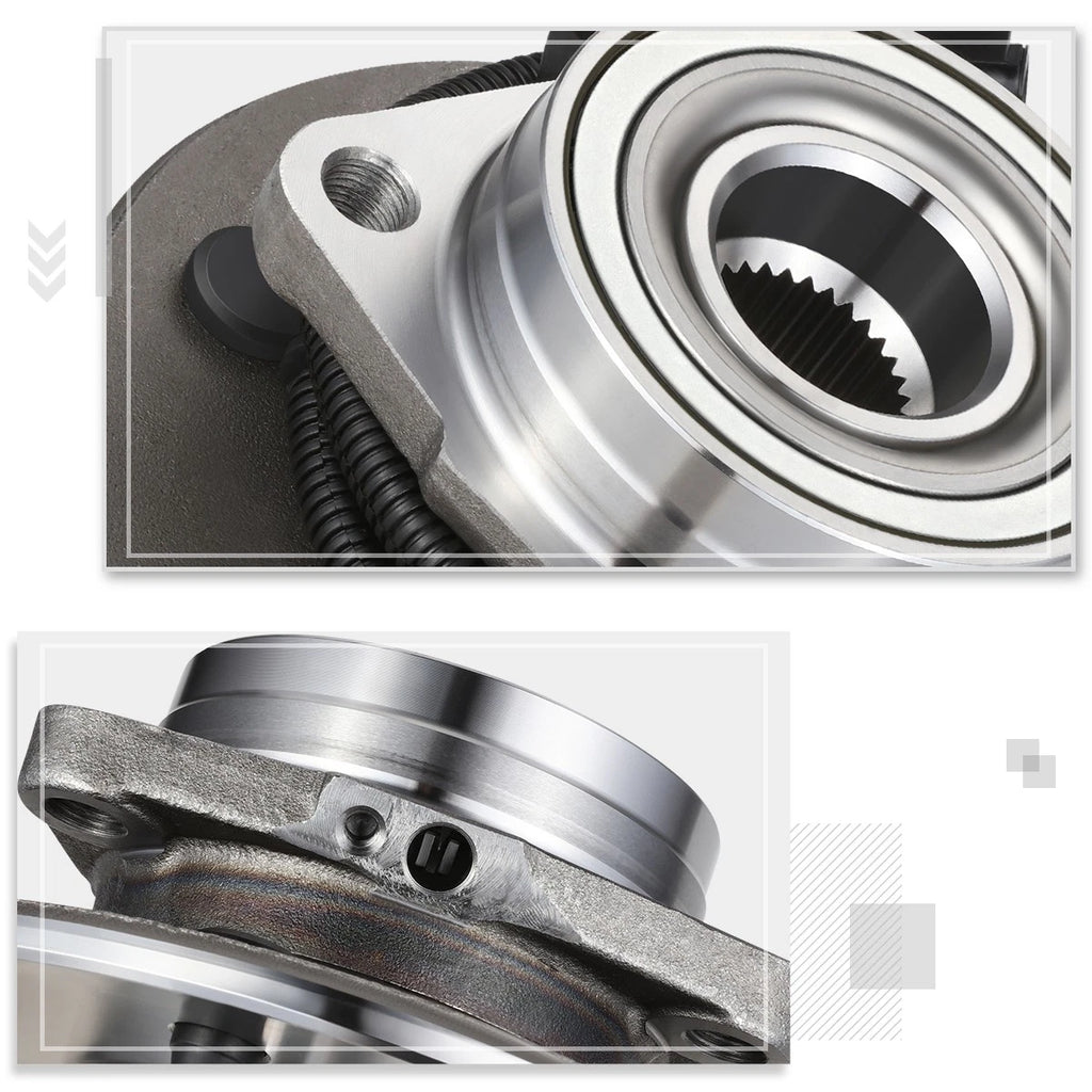 Wheel Hub Bearing Kit w/ ABS Sensor for Ford F150 4WD (1997–2000)