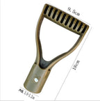 D Grip Plastic Handle for Snow Scoop Rake Shovel Fork Tool (31mm ID)