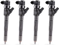 Set of 4 Diesel Fuel Injectors 33800-4A600 0445110277 for Hyundai D4CB (2006–2010)