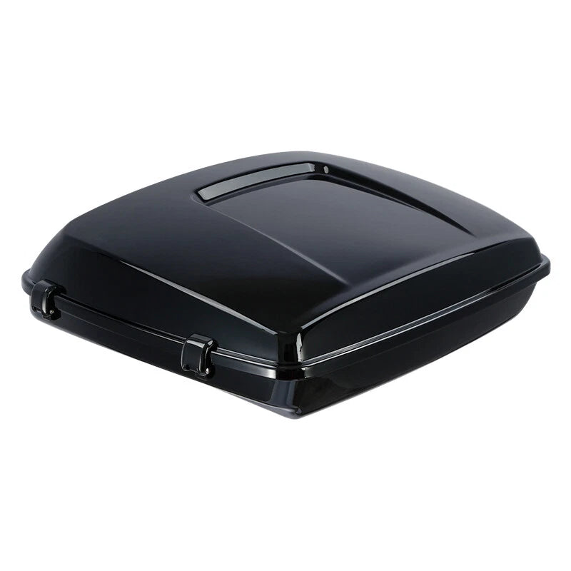 Black Razor Trunk & Base Plate for Harley Touring CVO Road Glide (2014–2026)