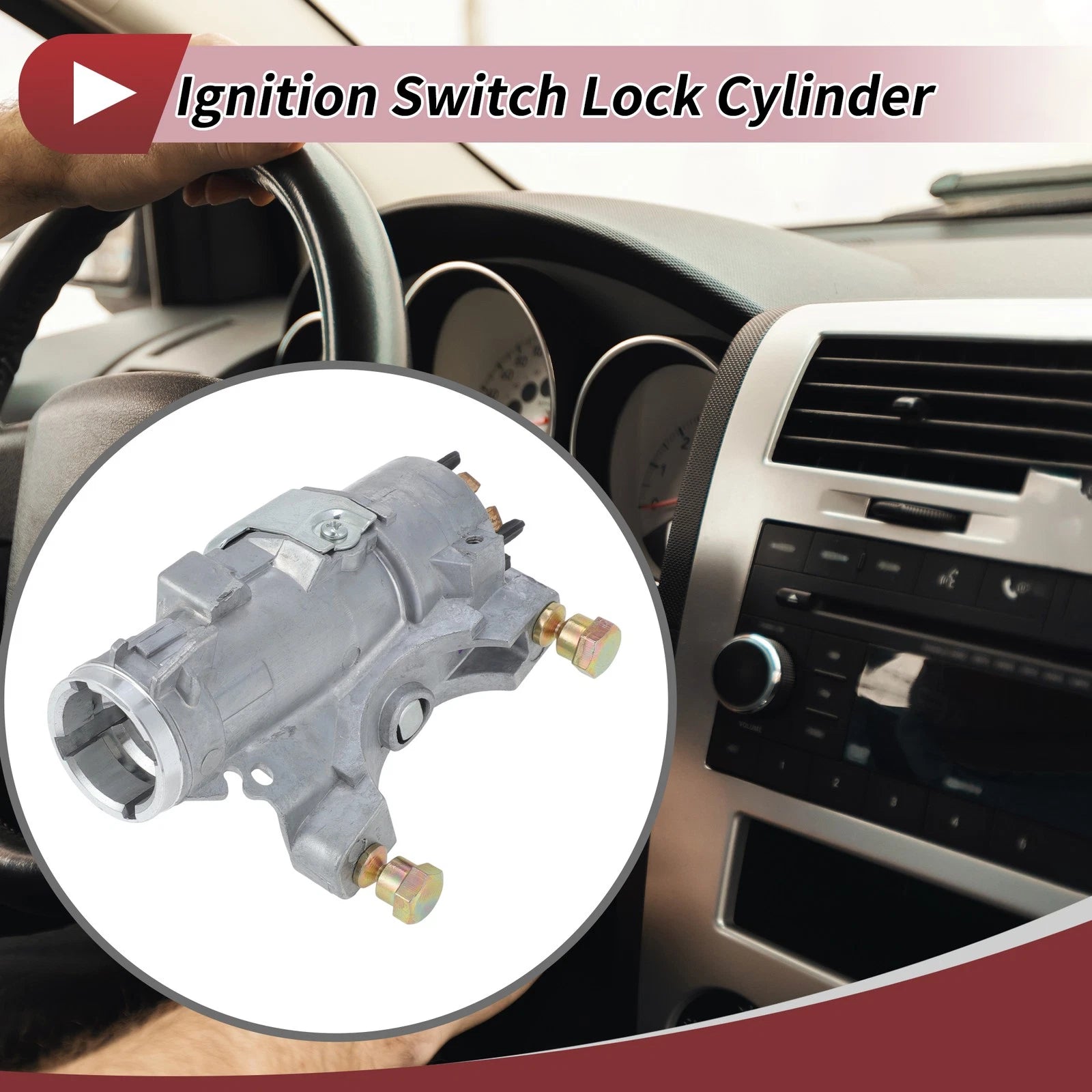Ignition Lock Cylinder for Audi A4 (1998–2009) No. 4B0905851F/4B0905851M/4B0905851P