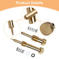 1x Idle Adjusting Screw + 1x Air Mixing Screw for YBR 125 (Mikuni VM22)