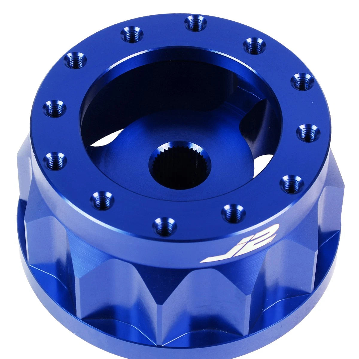 J2 2" 6-Bolt Aluminum Steering Wheel Hub Adapter for Mitsubishi (1983–2007)
