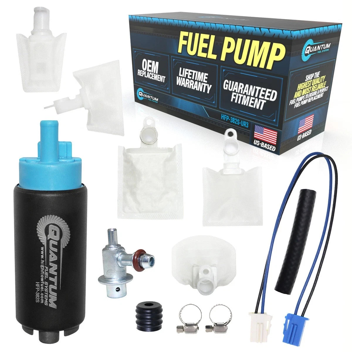 Fuel Pump + Reg for Kawasaki Vulcan 1600/2000 Ninja ZX-10R/12R (2002–2010)
