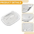 Fuel Tank Door Cap for Buick Envision (2020–2025) Chrome Silver Tone