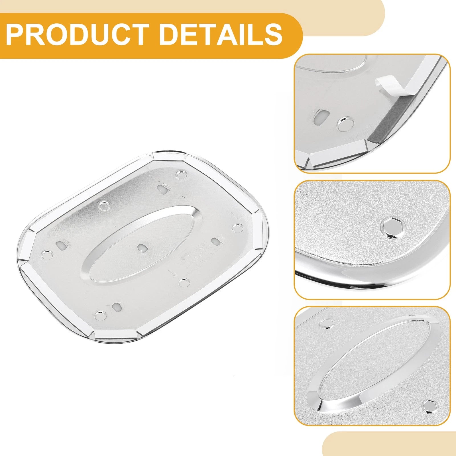 Fuel Tank Door Cap for Buick Envision (2020–2025) Chrome Silver Tone