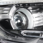 Headlight Assembly Set for Honda CR-V (2017-2022) Black Halogen