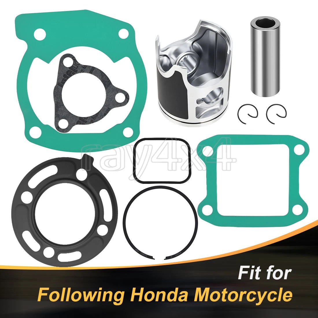 Top End Rebuild Gasket Kit for Honda CR85R CR85RB (2003–2007) 47.5mm Size B