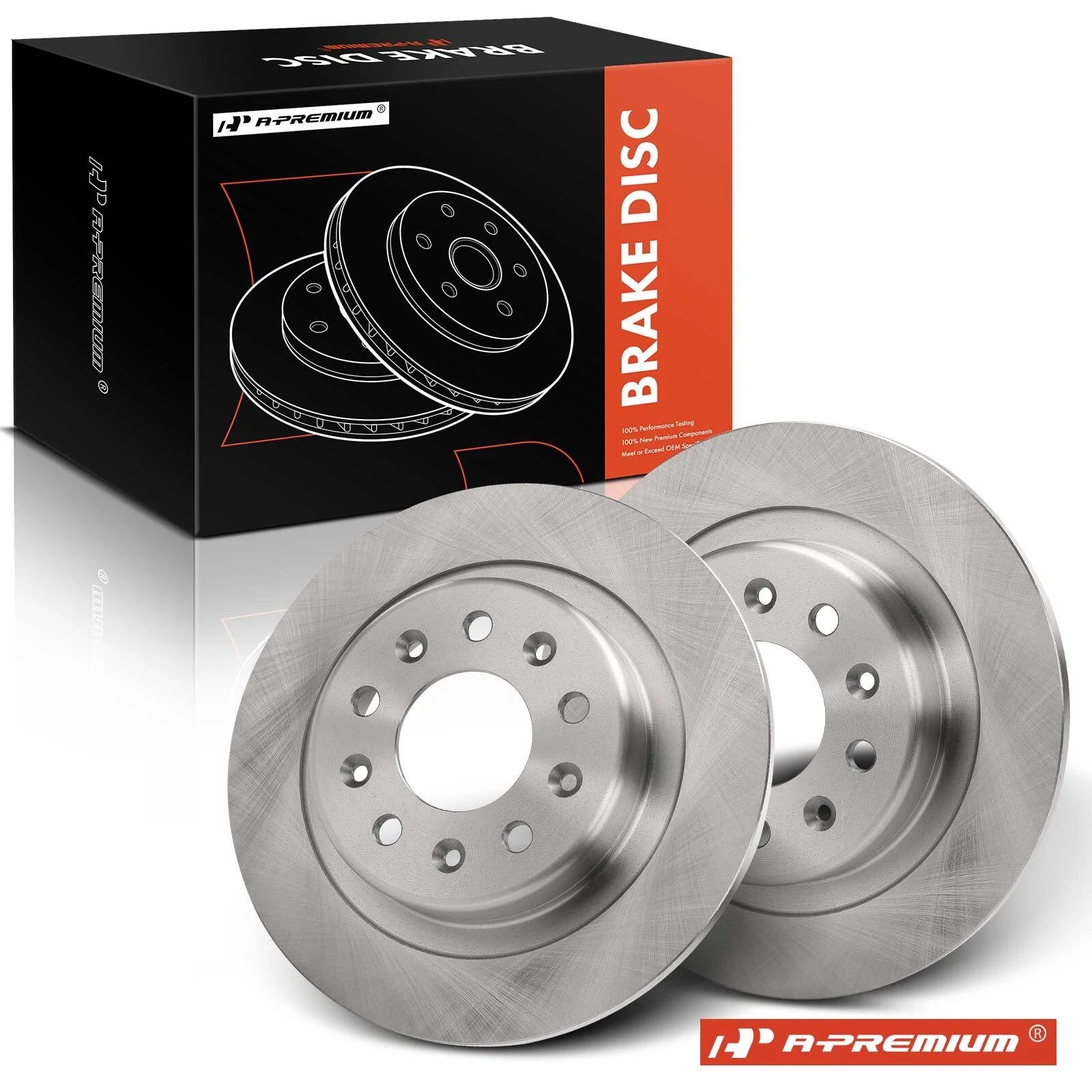 Rear Disc Brake Rotors for Chevrolet Equinox Malibu (2018–2023)