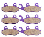 Set of 4 Brake Pads for Kawasaki KVF650F Brute Force 650 (2006–2009)