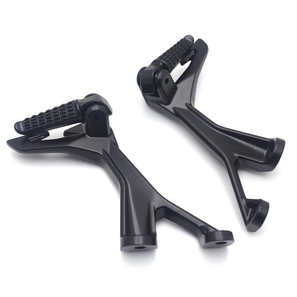 Set of 2 Rear Foot Pegs Rest Bracket for Kawasaki Ninja 400 (2018–2024) Z400 (2019–2024)