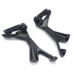 Set of 2 Rear Foot Pegs Rest Bracket for Kawasaki Ninja 400 (2018–2024) Z400 (2019–2024)