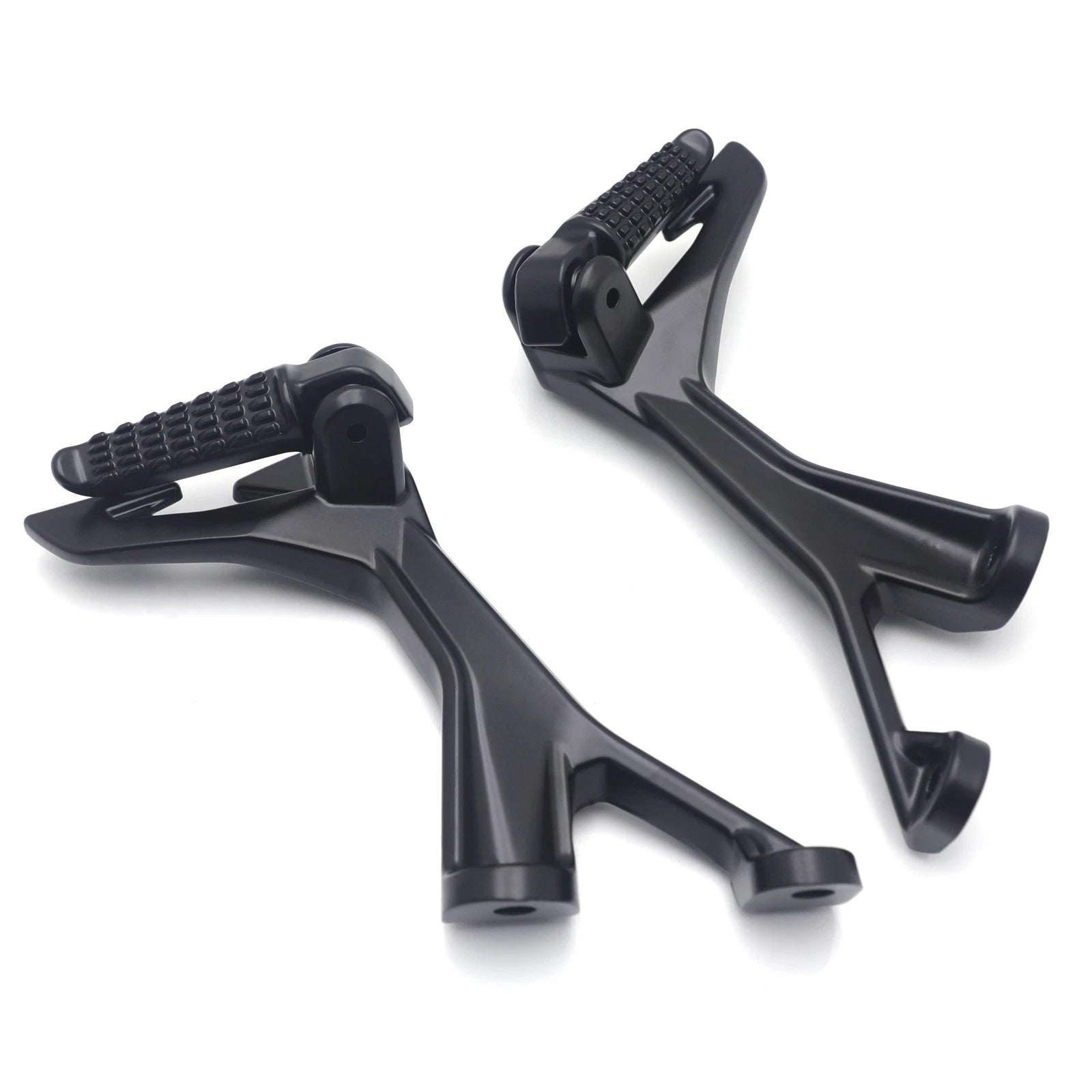 Set of 2 Rear Foot Pegs Rest Bracket for Kawasaki Ninja 400 (2018–2024) Z400 (2019–2024)