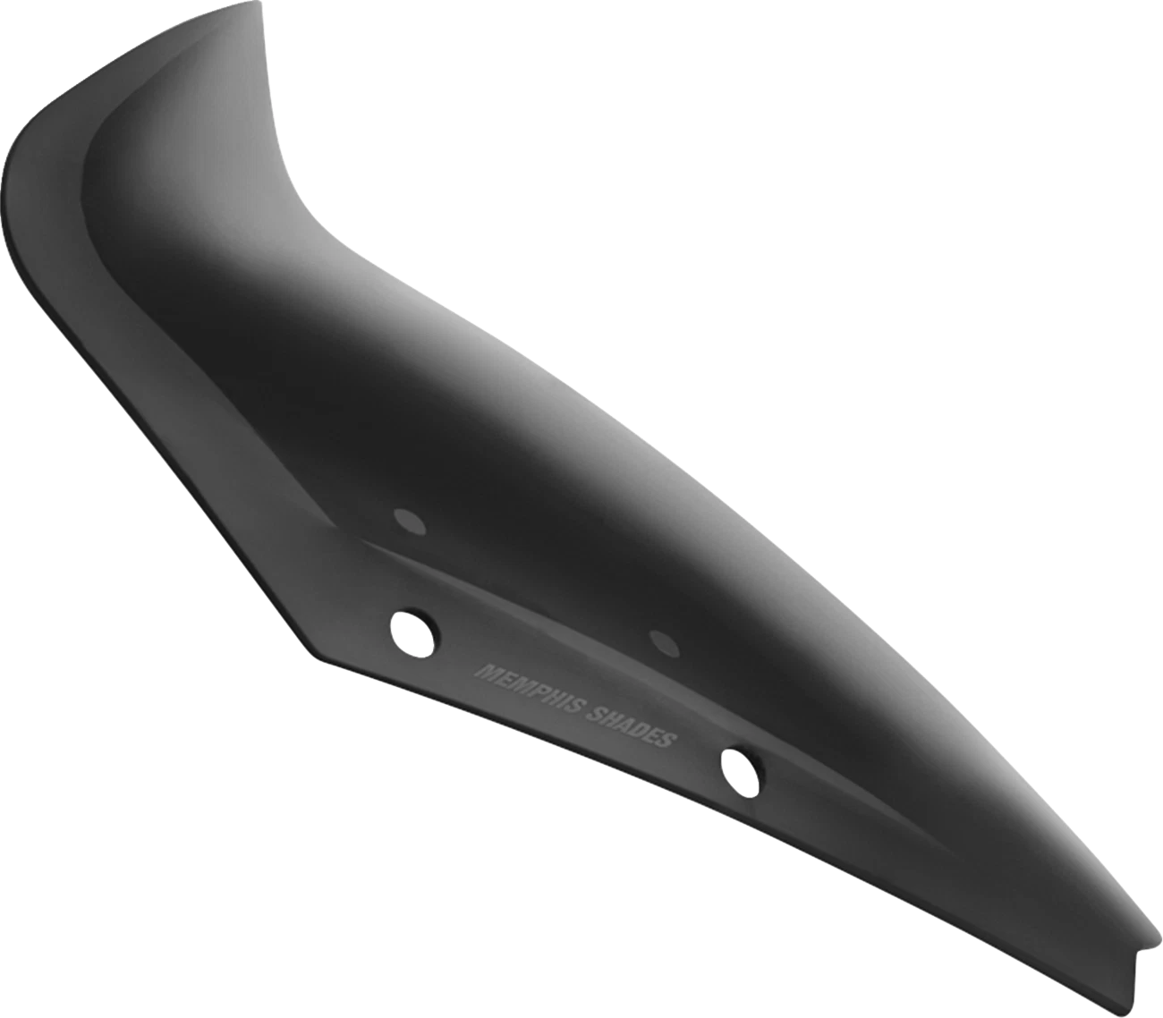 6" Spoiler Windshield for Harley FLHX (2014–2023) - Dark Black Smoke MEP89010
