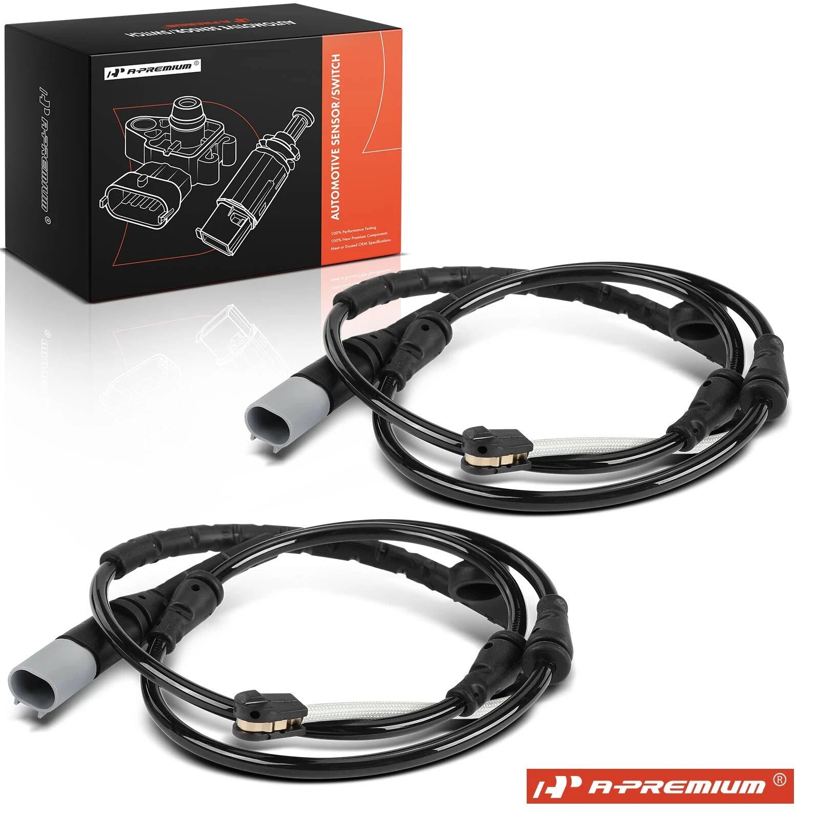 2X Brake Pad Wear Sensor for BMW X6 (2010–2011)