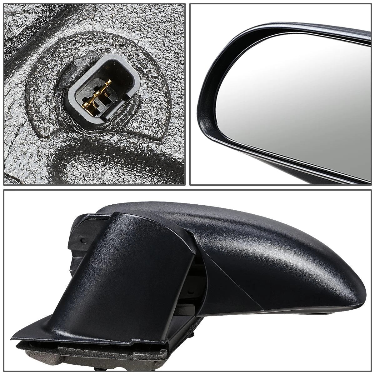 Powered Side View Door Mirror Right for Chevrolet Equinox Torrent (2005–2009) GM1321299