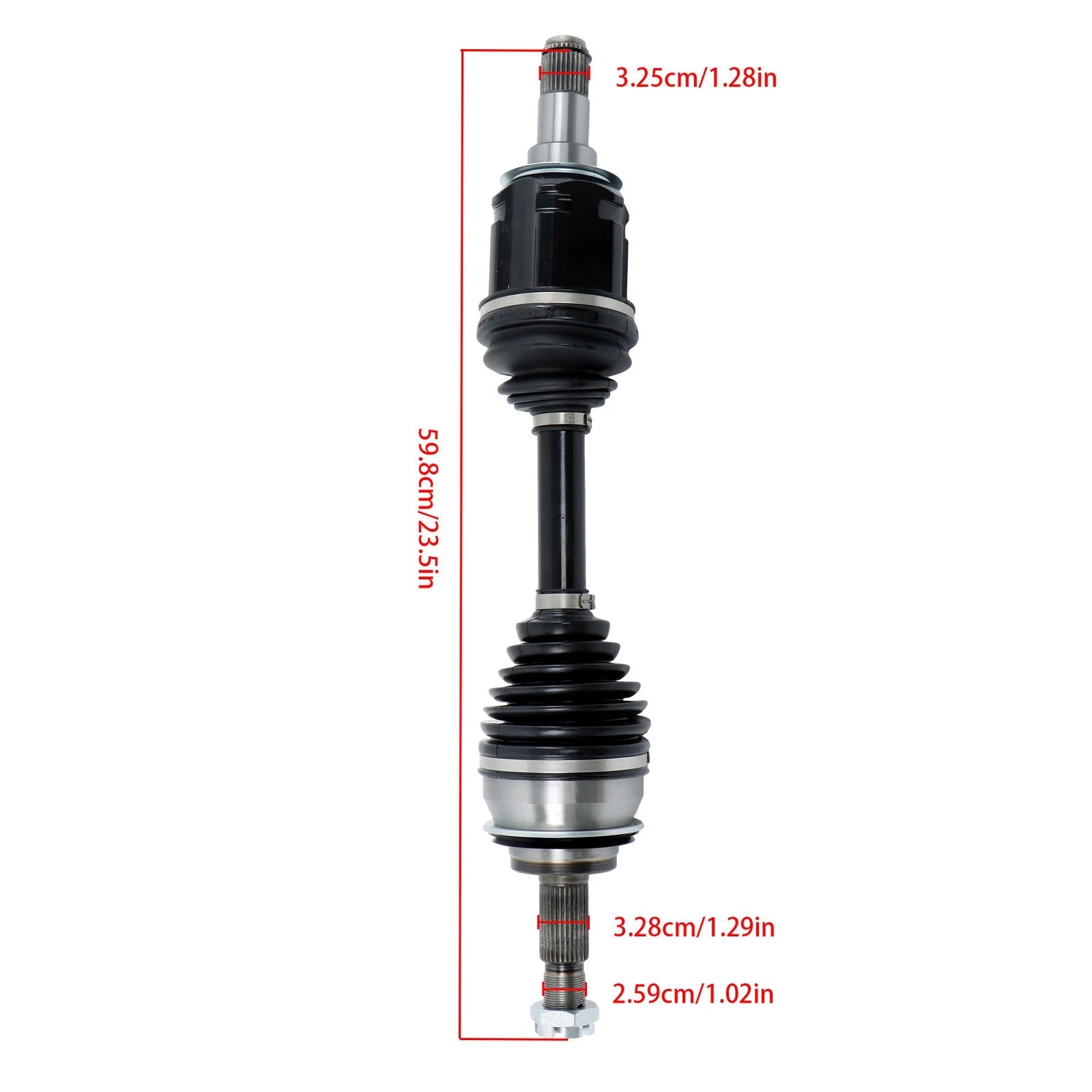 Set of 2 Front CV Axle Shaft Assemblies for Toyota Tacoma 4Runner FJ Cruiser
