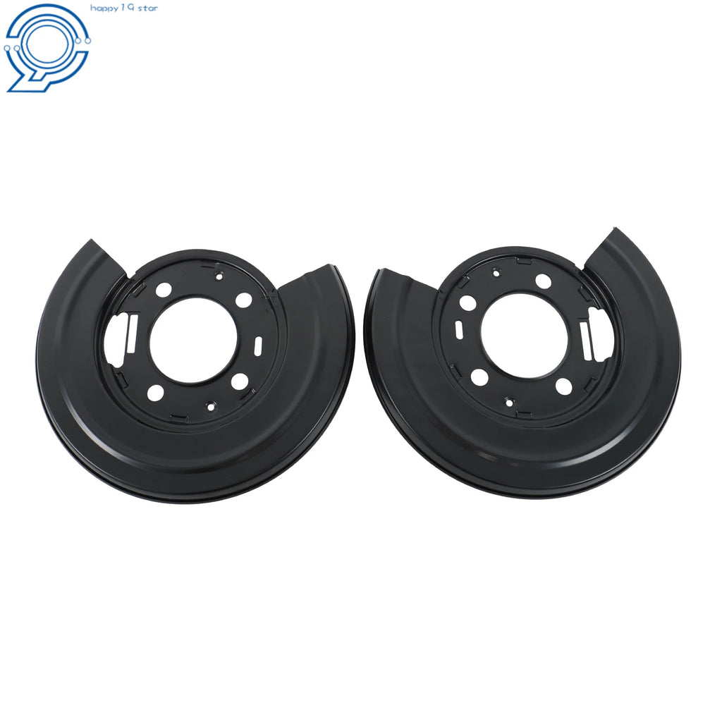 Pair Brake Dust Shield Backing Plates for Ford F-350 F-450 (2011–2016)
