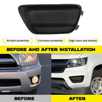 2X Fog Light Cover Frame Bezel for Chevy Colorado (2015–2020) GM1038183 GM1039183