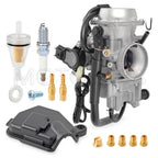Carburetor & Spark Plug for Honda Foreman Rubicon 500 TRX500 (2001–2012)