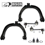 6pc Front Upper Control Arm & Sway Bar Links Kit for Chevy GMC