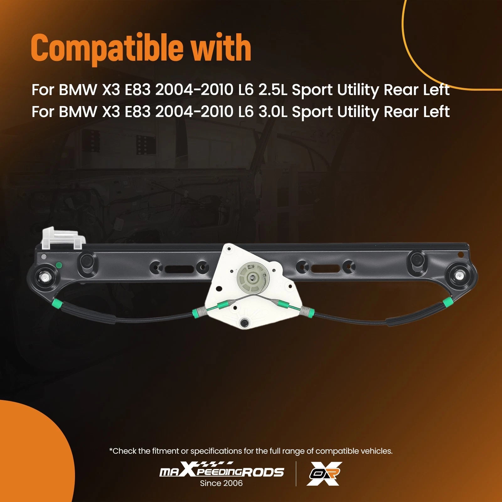 Power Window Regulator for BMW X3 E83 (2004-2010)