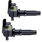 Set of 2 Ignition Coils for Kia Optima, Hyundai Santa Fe (2001–2006)