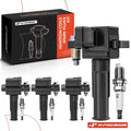 Set of 4 Ignition Coils & 4 Iridium Spark Plugs for Subaru Impreza (2002–2007)