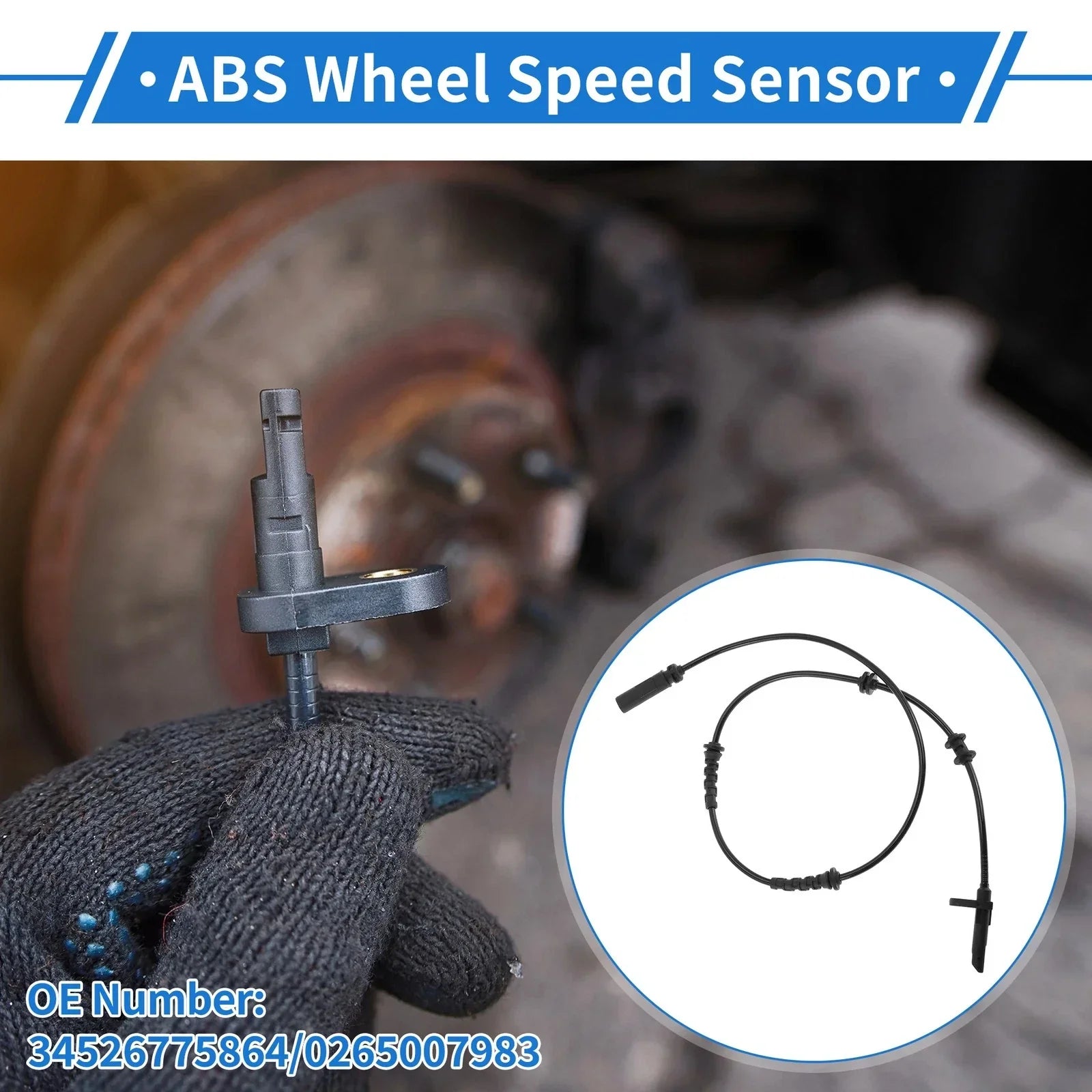 ABS Wheel Speed Sensor for BMW 750i (2009 - 2015)