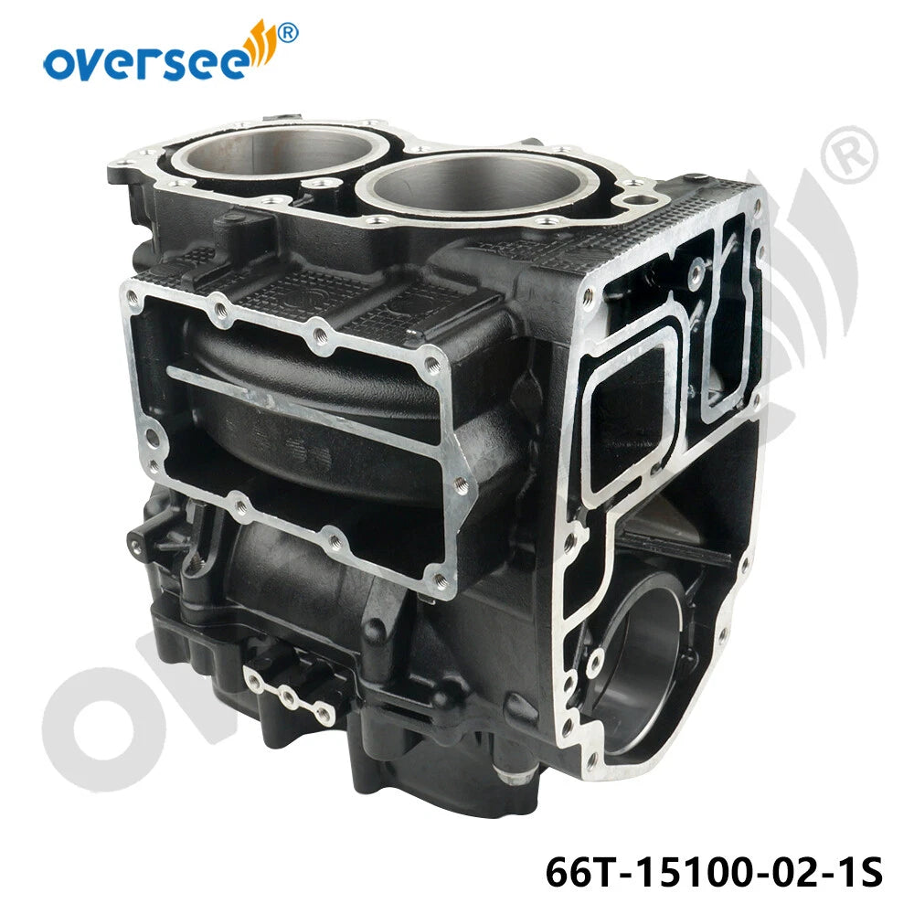 Crankcase Assembly for Yamaha Outboard E40X 40HP (2T) (66T-15100-02-1S)