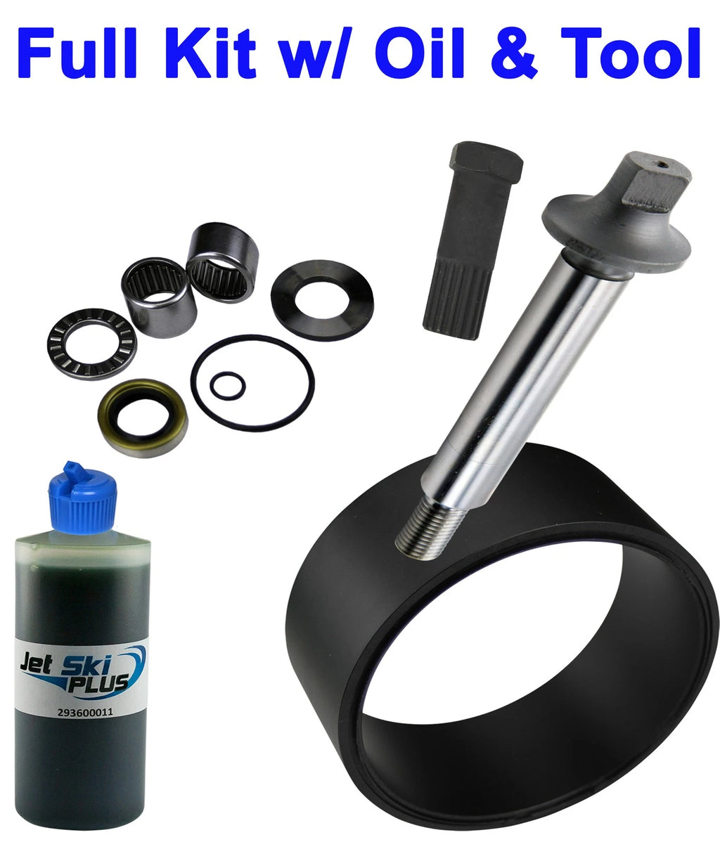 Jet Pump Rebuild Kit for SeaDoo GTI (2002–2005) - Wear Ring, Shaft, Oil & Tool