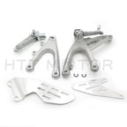 Front Rider Foot Rest Peg Bracket Rearsets for Yamaha YZF R1 (2007–2008)