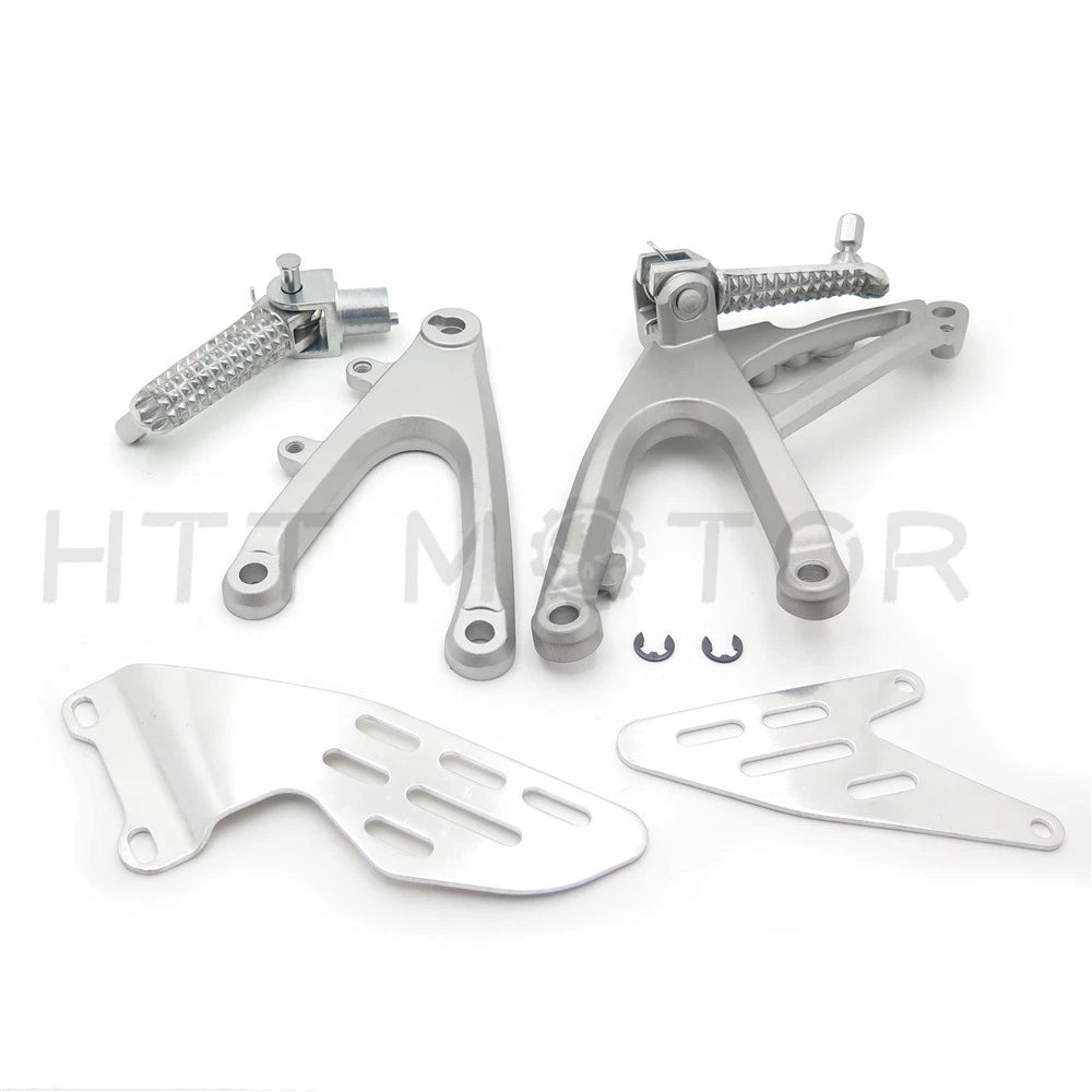 Front Rider Foot Rest Peg Bracket Rearsets for Yamaha YZF R1 (2007–2008)